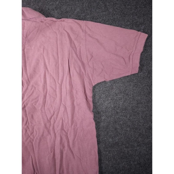 DB Basics Shirt Mens Medium M Button Polo Collared Regular Fit Cotton Stretch - Picture 11 of 12